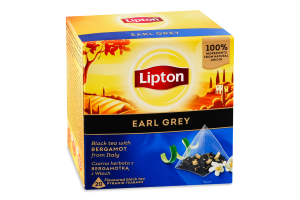 Чай Lipton Earl Grey чорний ароматизований 20 шт. (5063270110829)